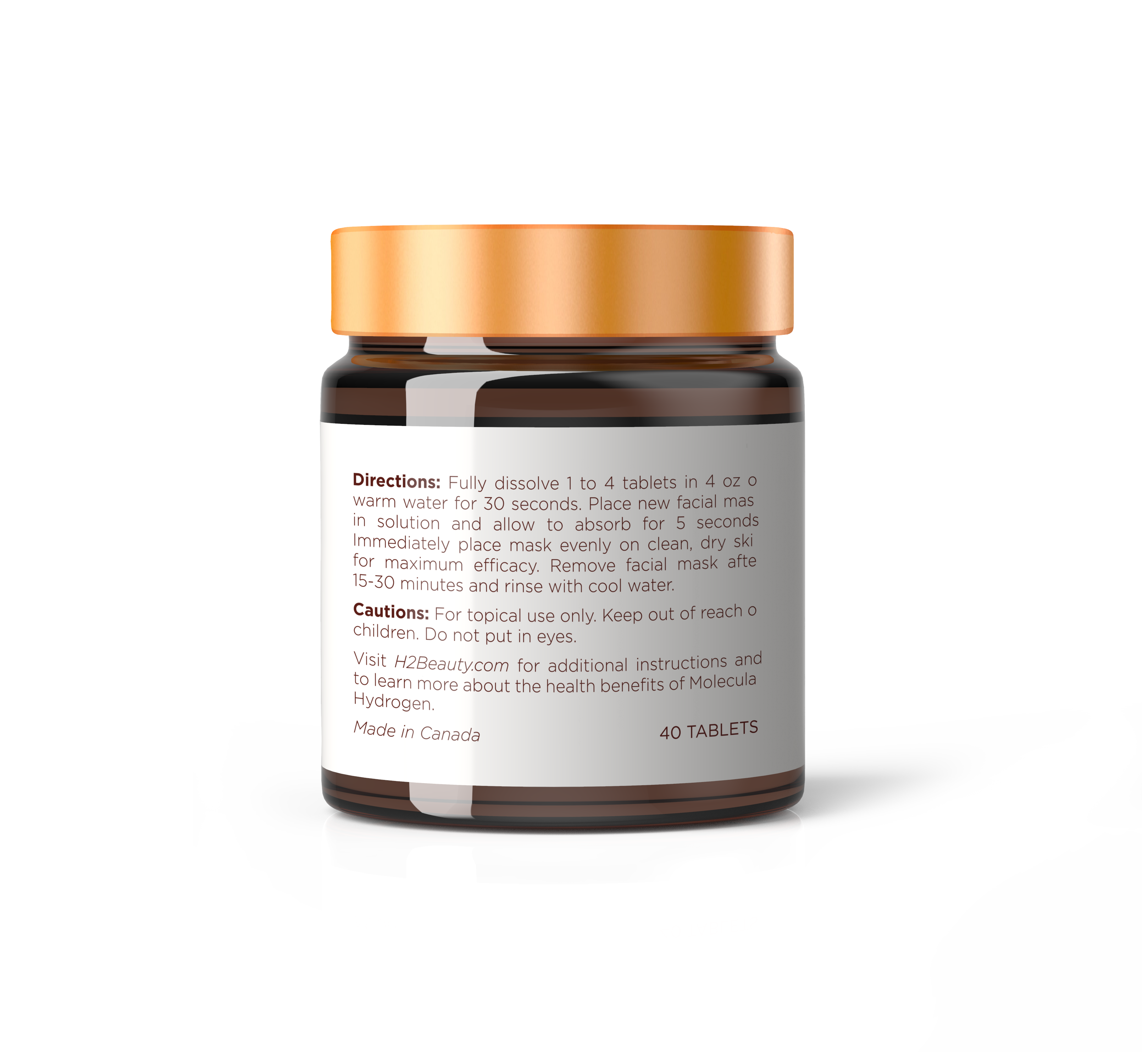 Hydrogen Beauty Tablets