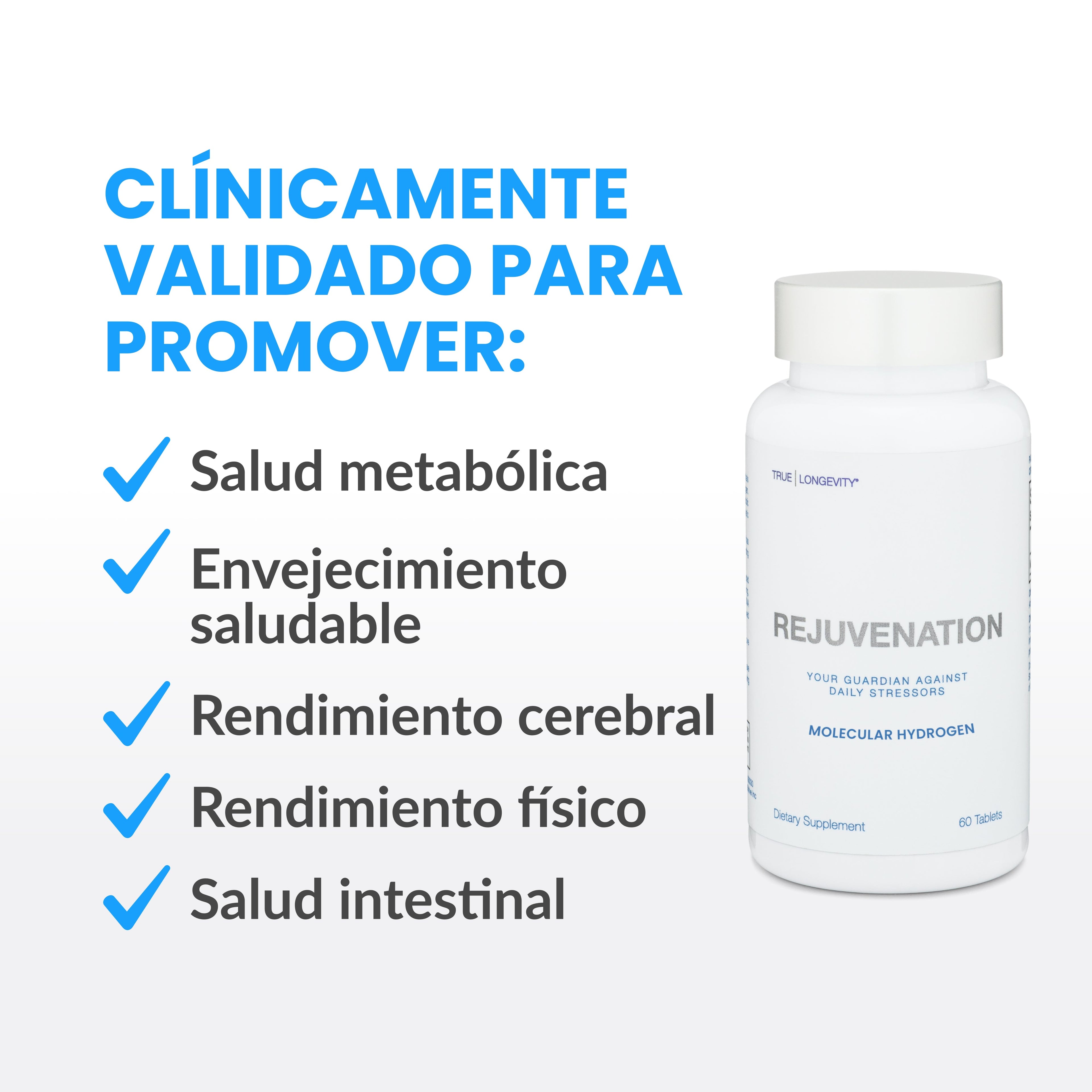 REJUVENATION |Tabletas de Hidrógeno