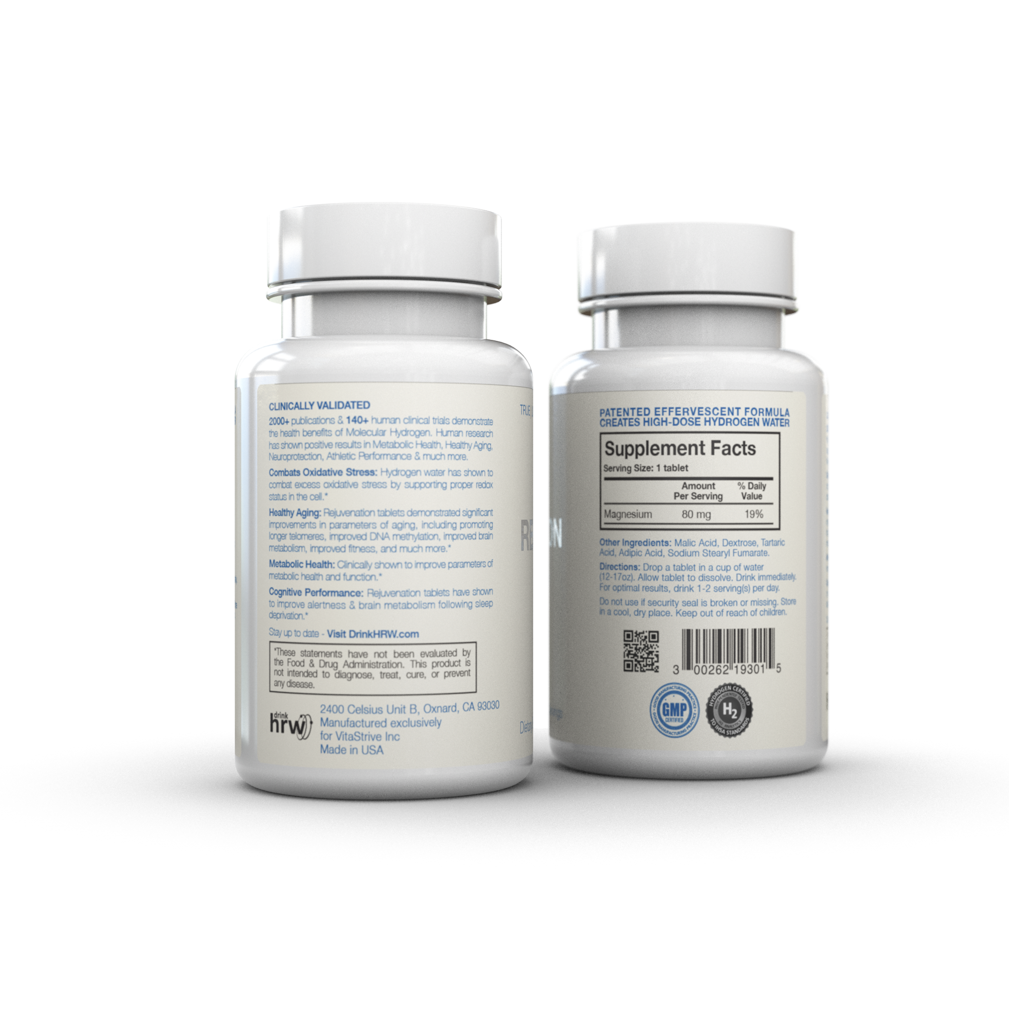 Drink HRW Rejuvenation H2 Tablets (Sample)